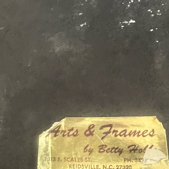 Vintage Framed Embroidery “The Weaver” Poem with Christ Portrait - Picture 8 of 10